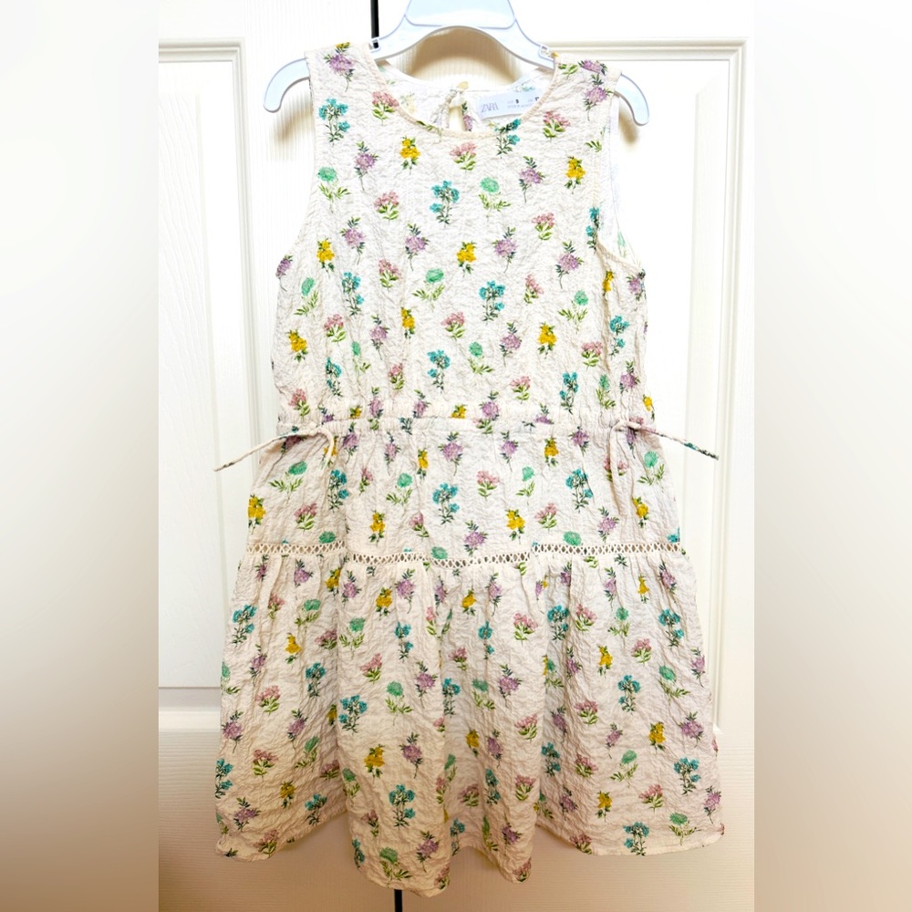 Zara Floral Kids Dress kids size 9